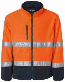 Top swede - Fleecejakke Hi-vis 1000859 Orange/navy
