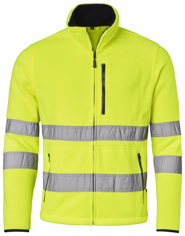 Fleecejakke Hi-vis 1000924 Gul, str. XS