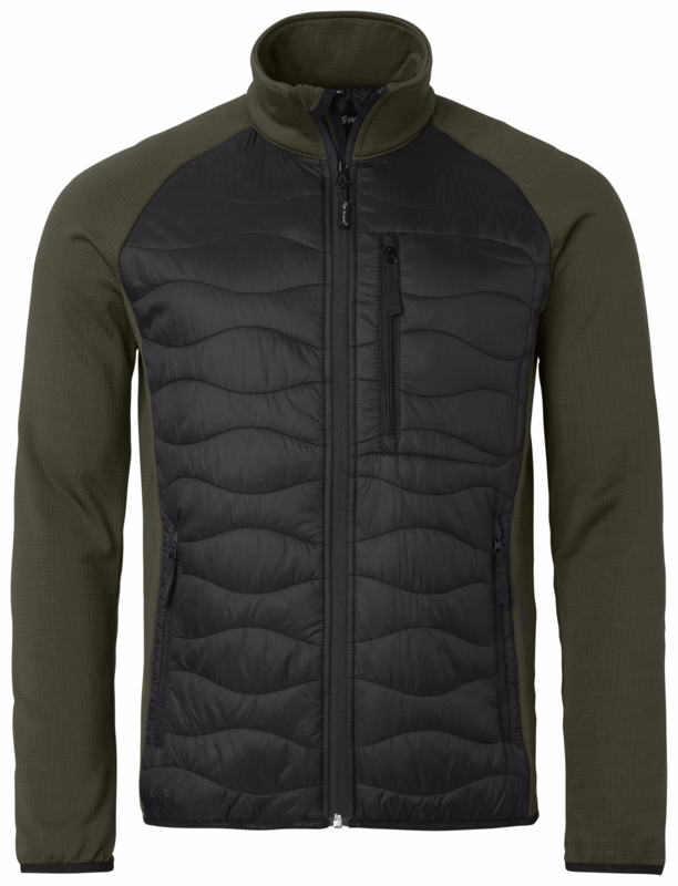 Hybrid Jakke 1000895 Sort/grøn, str. S