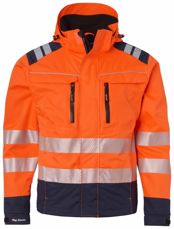 Skaljakke Hi-vis 1000694 Orange/navy, str. M