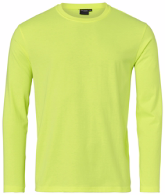 Top swede - T-shirt L/Æ Hi-vis 1000849 Gul