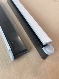 Biobe - Spalteventil 30 Comfortmax elox/grå u/rist 354mm