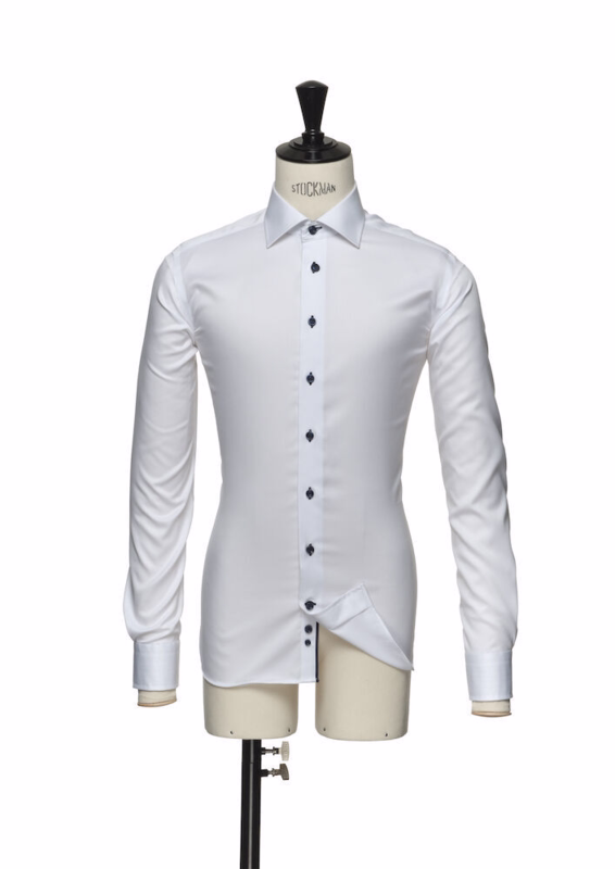 Skjorte Red Bow 2902002 Slim White/navy, str. XS