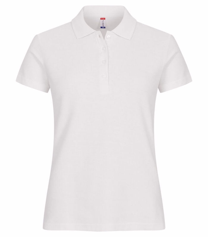 Poloshirt 028231 Dame Dampike Offwhite, str. XL