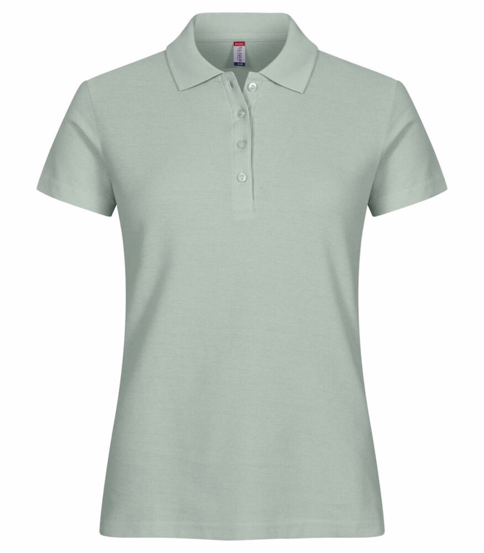 Poloshirt 028231 Dame Dampike Sage Green, str. M