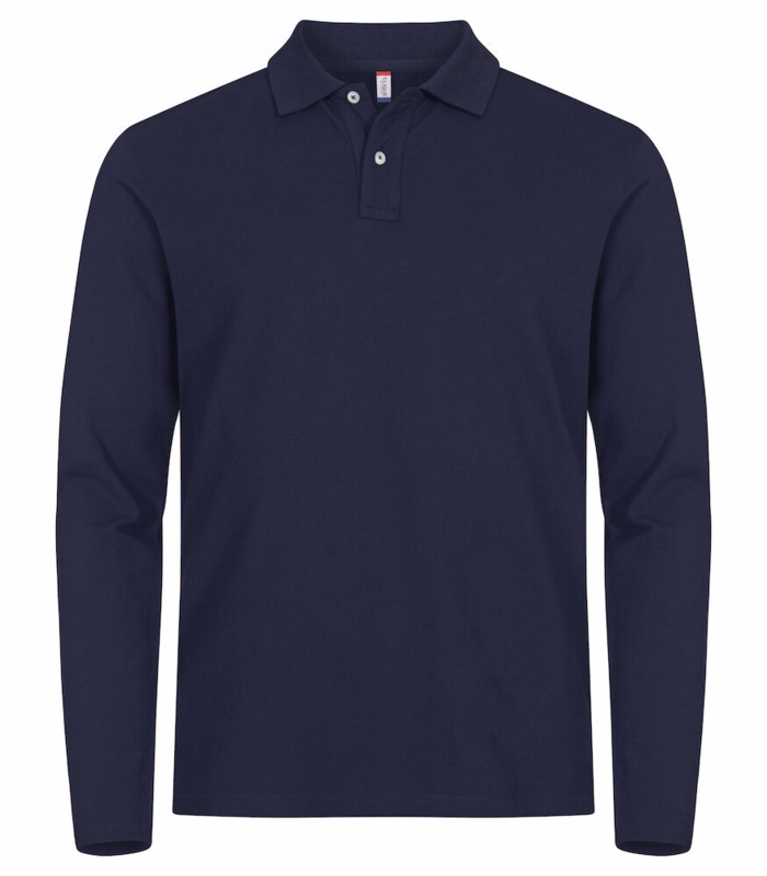 Poloshirt L/Æ 028262 Premium Mørk Marine, str. 2XL