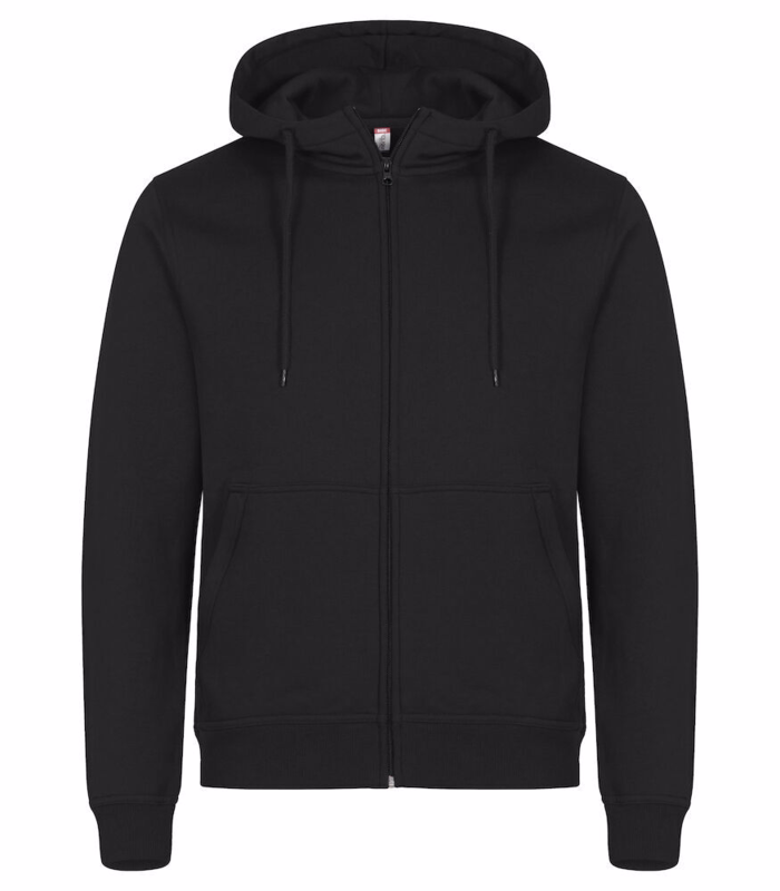 Hættetrøje m/lyn 0201034 Miami Sort, str. S