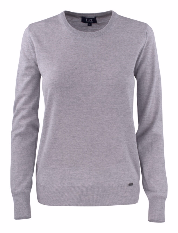 Striktrøje Dame Kennewick 355407 Grey str. L