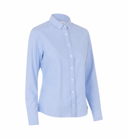 Seven Seas - Skjorte S62 Dame Modern Lys blå