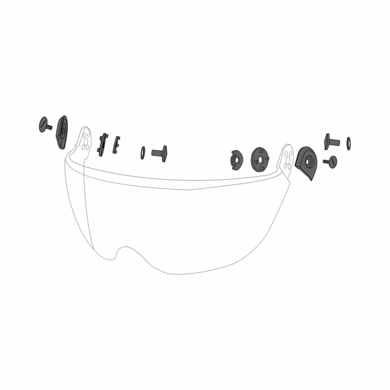 Skruesæt reserve til Theia visir