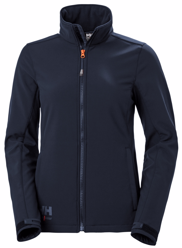 Softshell jakke Dame Luna 74240 Navy, str. L