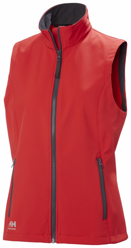 Softshell vest Dame Manchester 74242 Alert Red, str. 2XL