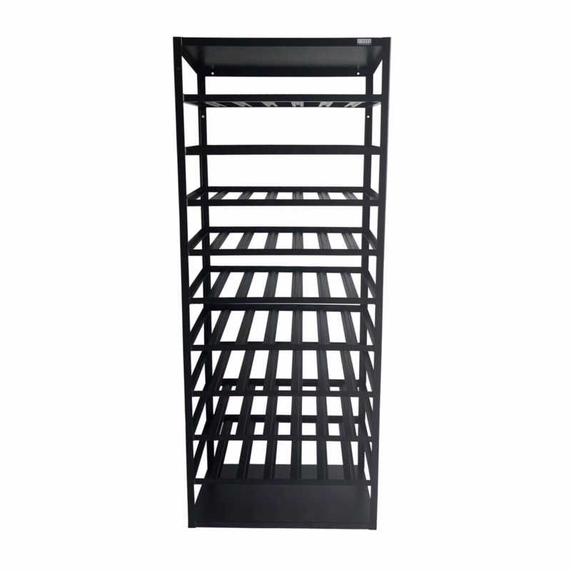 Skruereol med 10 hylder