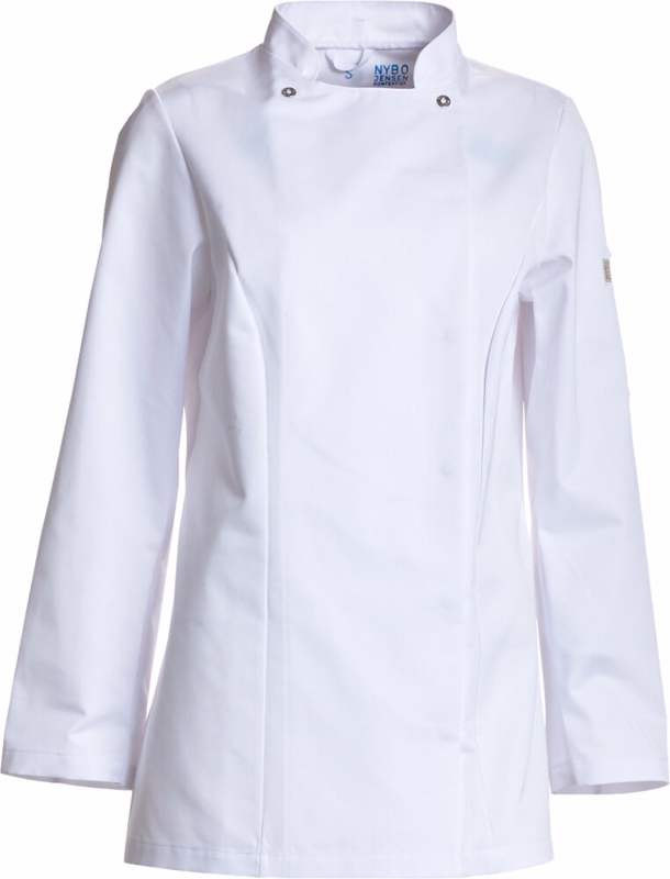Kokkejakke Dame L/Æ 1010071 Taste Hvid, str. M