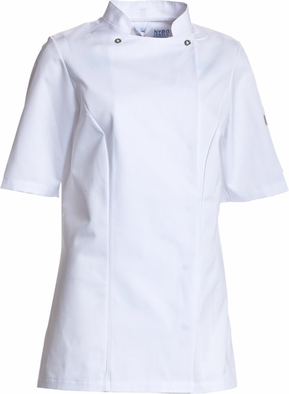 Kokkejakke Dame 1/4 ærmer 1010081 Taste Hvid, str. S