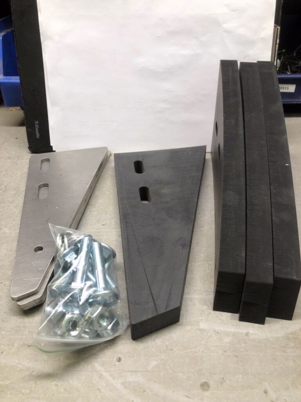 Gummiskovle t/F200, á 4 stk