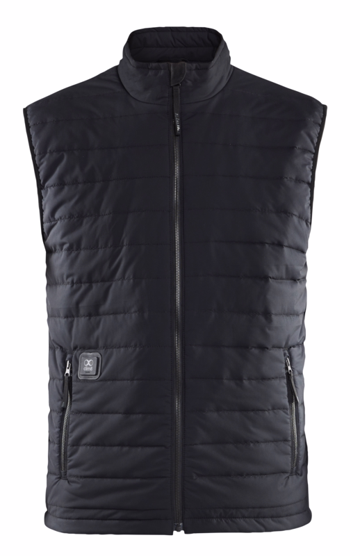 Vest m/varme 3880 Sort, str. S