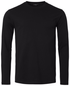 Top swede - T-shirt L/Æ 1000848 Sort