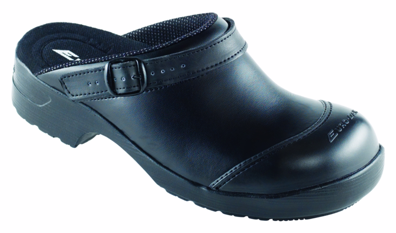 Sikkerhedstræsko m/hælrem 455-17 Sort, str. 42