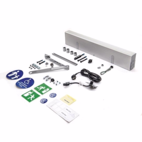 Assa Abloy - Dørautomatik SW300-skub Sølv komplet