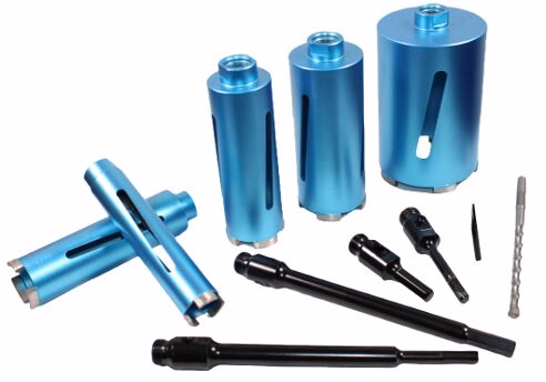 Kerneborsæt 7 dele t/tørboring