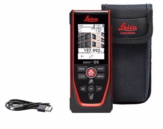 Afstandsmåler Disto D5, 200 m