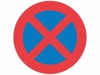 Forbudstavle C61 Ø50cm