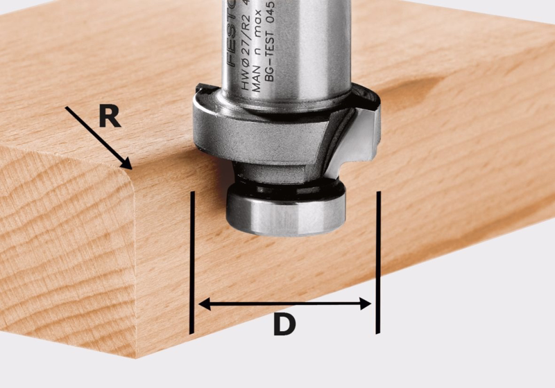 Afrundingsfræser HW R4-OFK 500