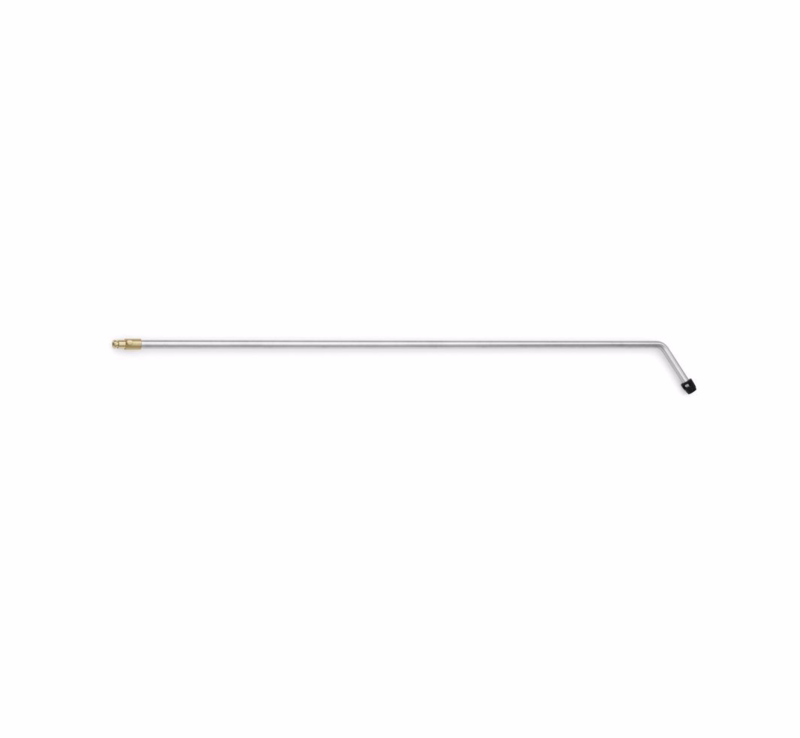 Strålerør langt vinklet 1080 mm m dyse