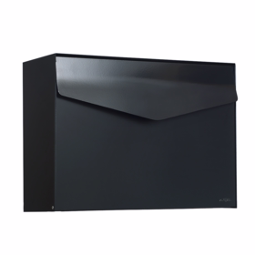 Renz - Postkasse Letter 111 sort m/Ruko-lås