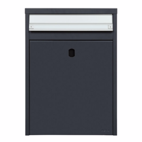 Renz - Postkasse Piano 350 grå u/Ruko-lås