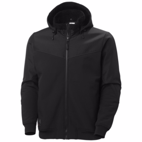 Helly Hansen - Softshell jakke m/hætte Oxford 74291 Black