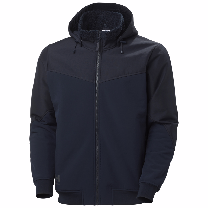 Softshell jakke m/hætte Oxford 74291 Navy, str. XL