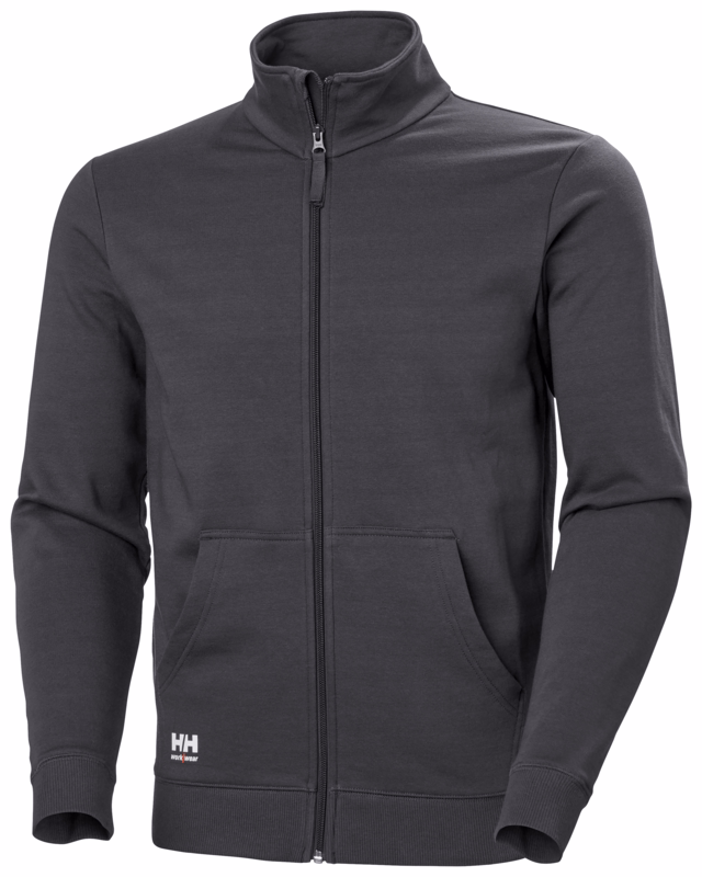 Sweatjakke Classic 79326 Dark grey, str. 5XL