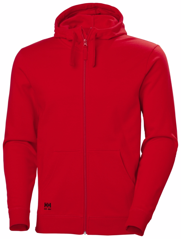 Hættesweatjakke Classic 79328 Alarm Red, str. S