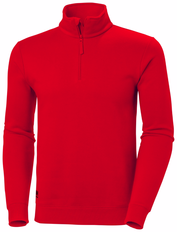 Sweatshirt m/lyn Classic 79325 Alarm Red, str. XL