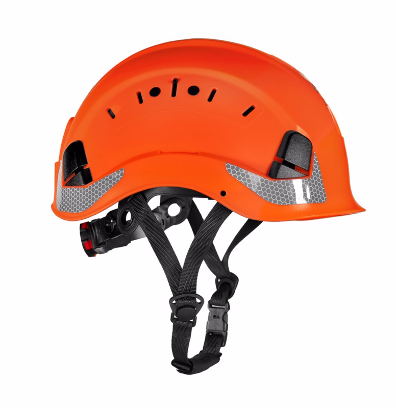 Sikkerhedshjelm 24201 HelmIQ Hi-vis Orange