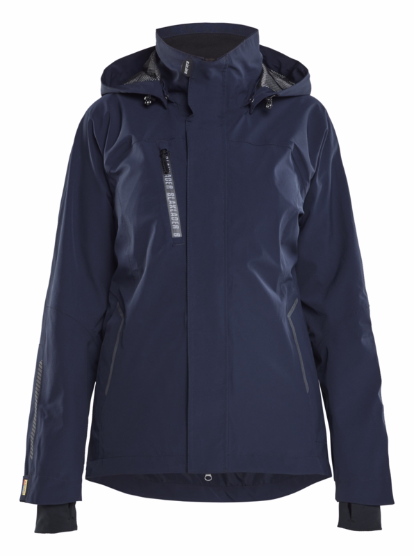 Skaljakke Dame 4403 Mørk Marineblå/sort, str. 3XL