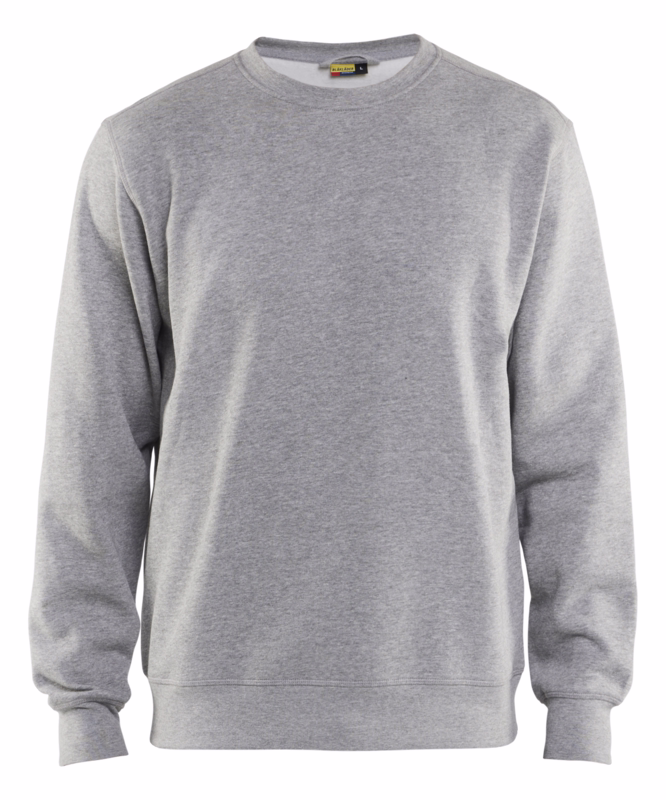 Sweatshirt 3364 Gråmeleret, str. L