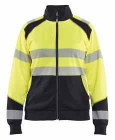 Blåkläder - Sweatshirt Dame Hi-vis m/lyn 3508 Gul/sort