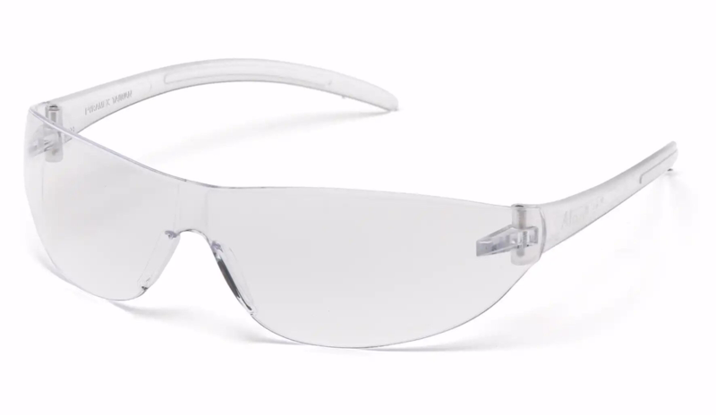 Sikkerhedsbrille Zone II klar stel/klar linse