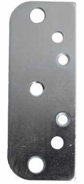Bagplade t/hængsel HL779 110x36mm FZB