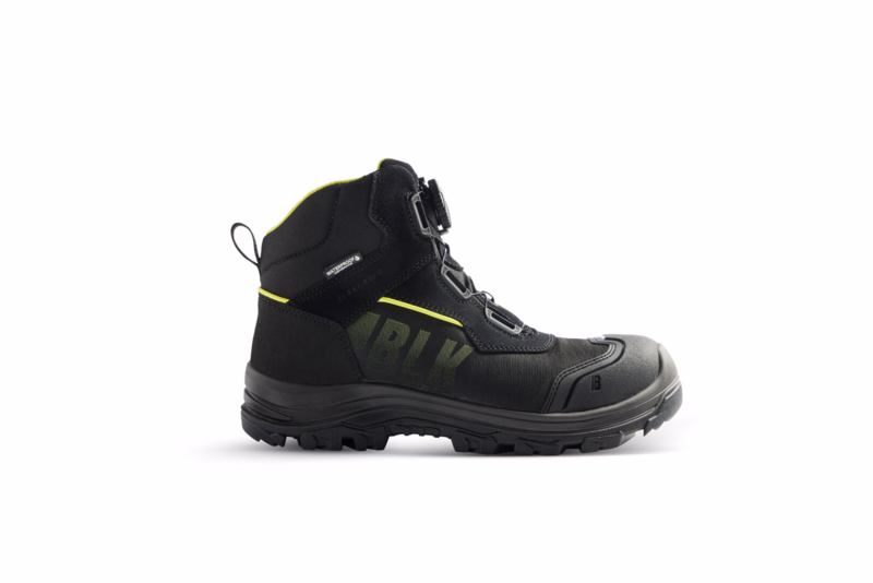 Sikkerhedsstøvlet 2478 Storm Sort/hi-vis gul, str. 39