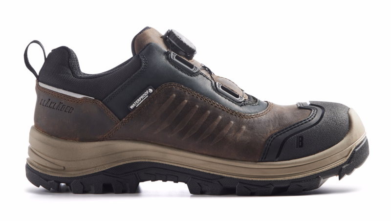 Sikkerhedssko 2491 Storm Brun/sort, str. 41
