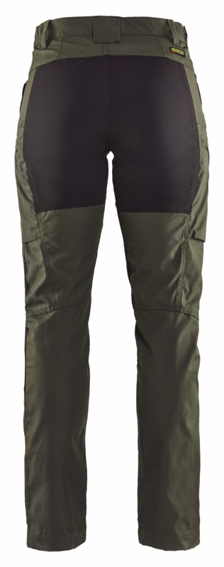 Servicebuks Dame 7159 Skovgrøn/sort, str. C44