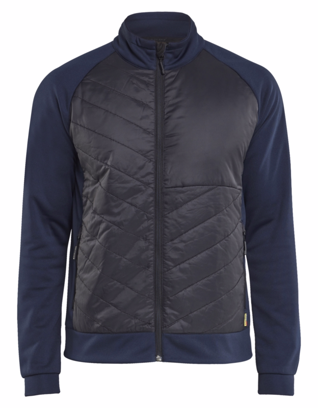 Sweatjakke 3418 Mørk Marineblå/Sort, str. M