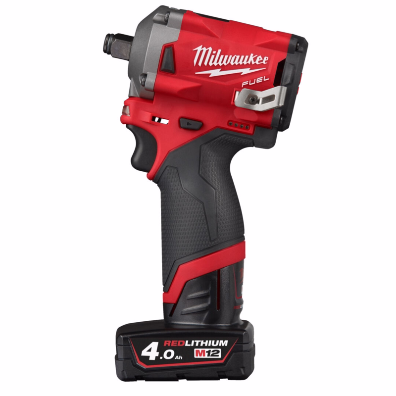 Slagnøgle 12V M12 FIWF12-422X, 1x2,0Ah + 1x4,0Ah