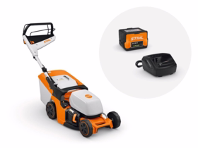 Stihl - Plæneklipper 36V RMA 443.3 V, inkl. AP200/AL301