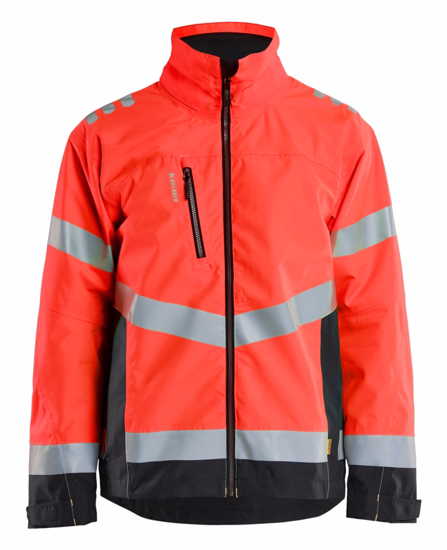 Skaljakke 4760 Hi-vis Rød/Sort, str. S