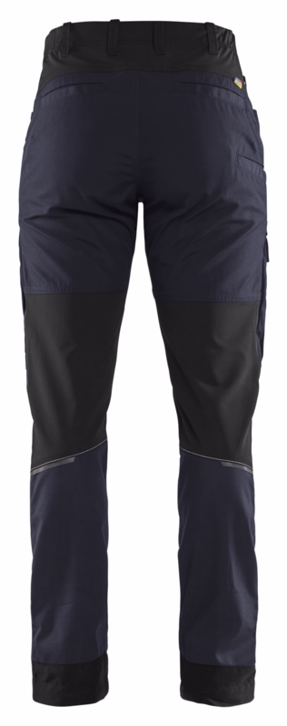 Servicebuks Dame 7166 Rust/sort, str. C36